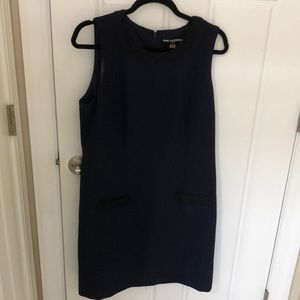 Women’s Karl Lagerfeld dress size 12. Navy blue color, condition good.